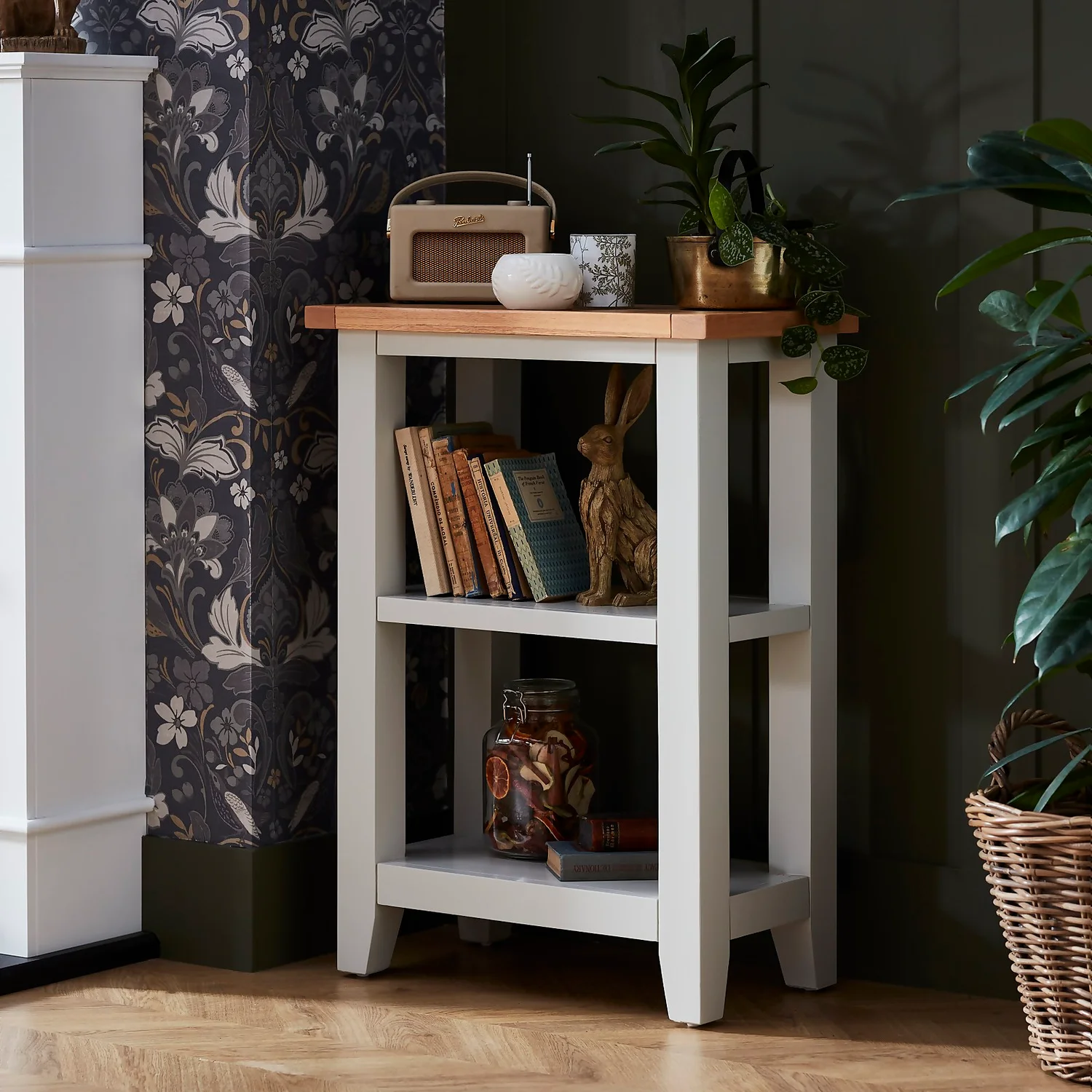 Ashstead Tall Side Table Ivory 2 Ashstead Tall Side Table Ivory - Image 2