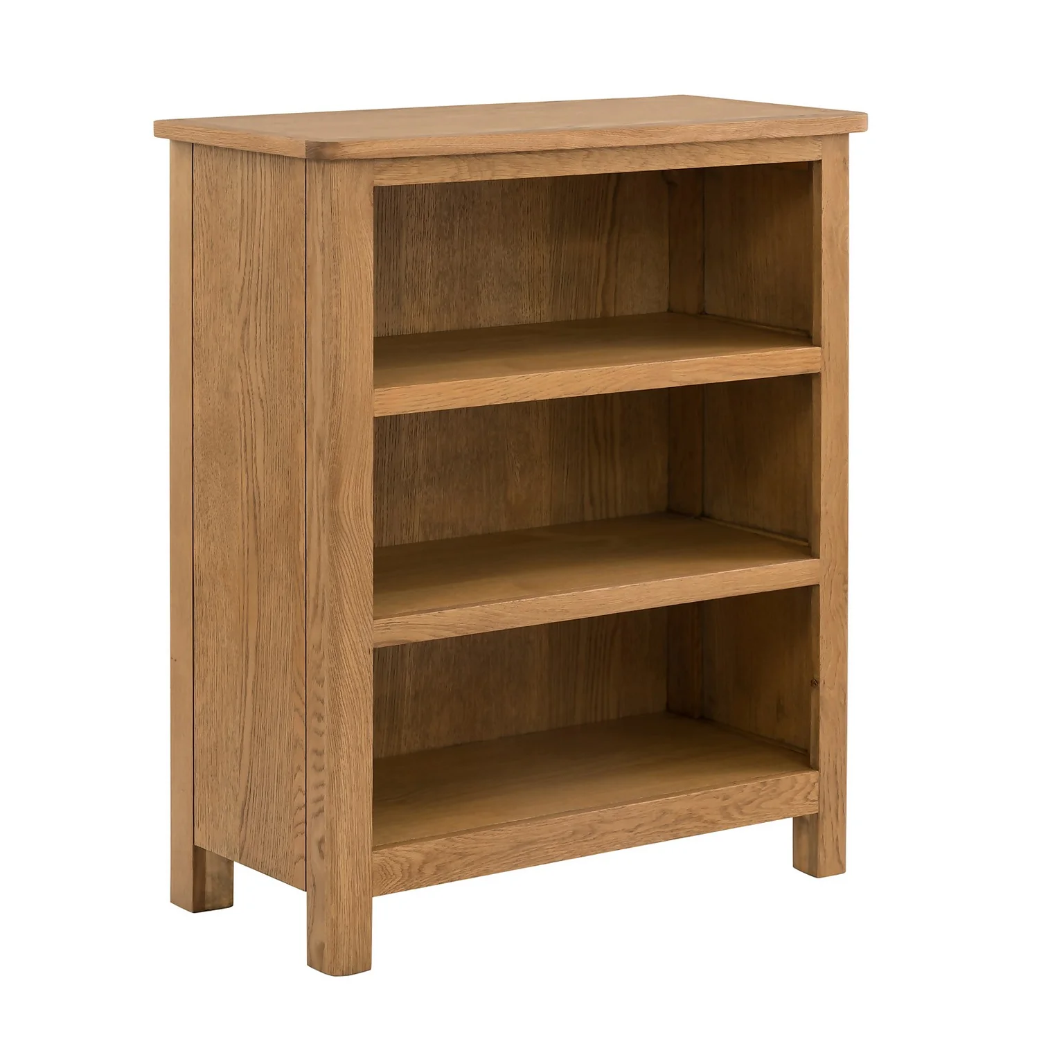 Norbury Low Bookcase - Oak 1 Norbury Low Bookcase - Oak