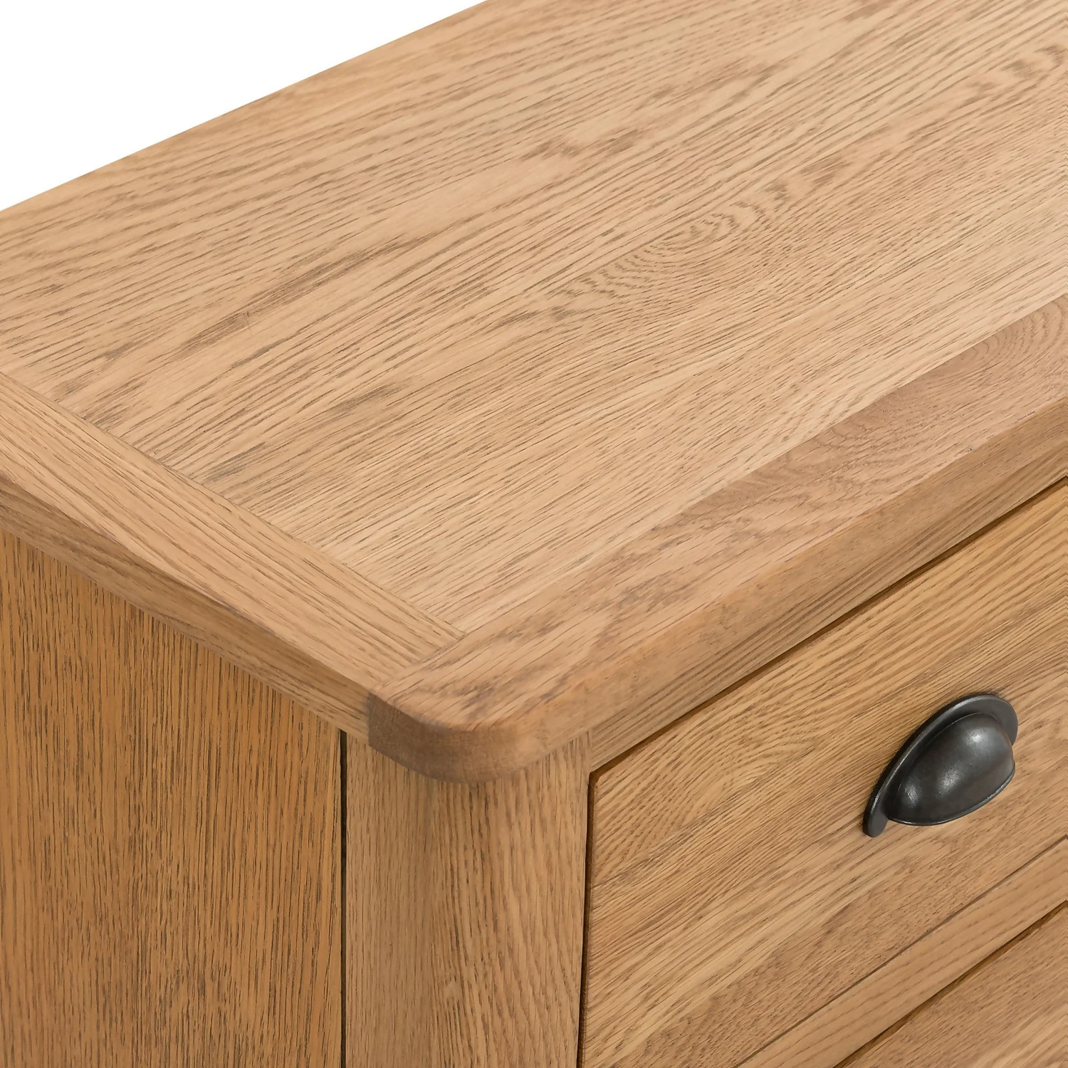 Norbury 5 Drawer Chest - Oak 8 Norbury 5 Drawer Chest - Oak - Image 8