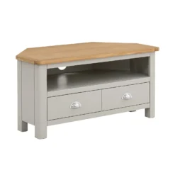 Norbury Corner TV Stand - Grey