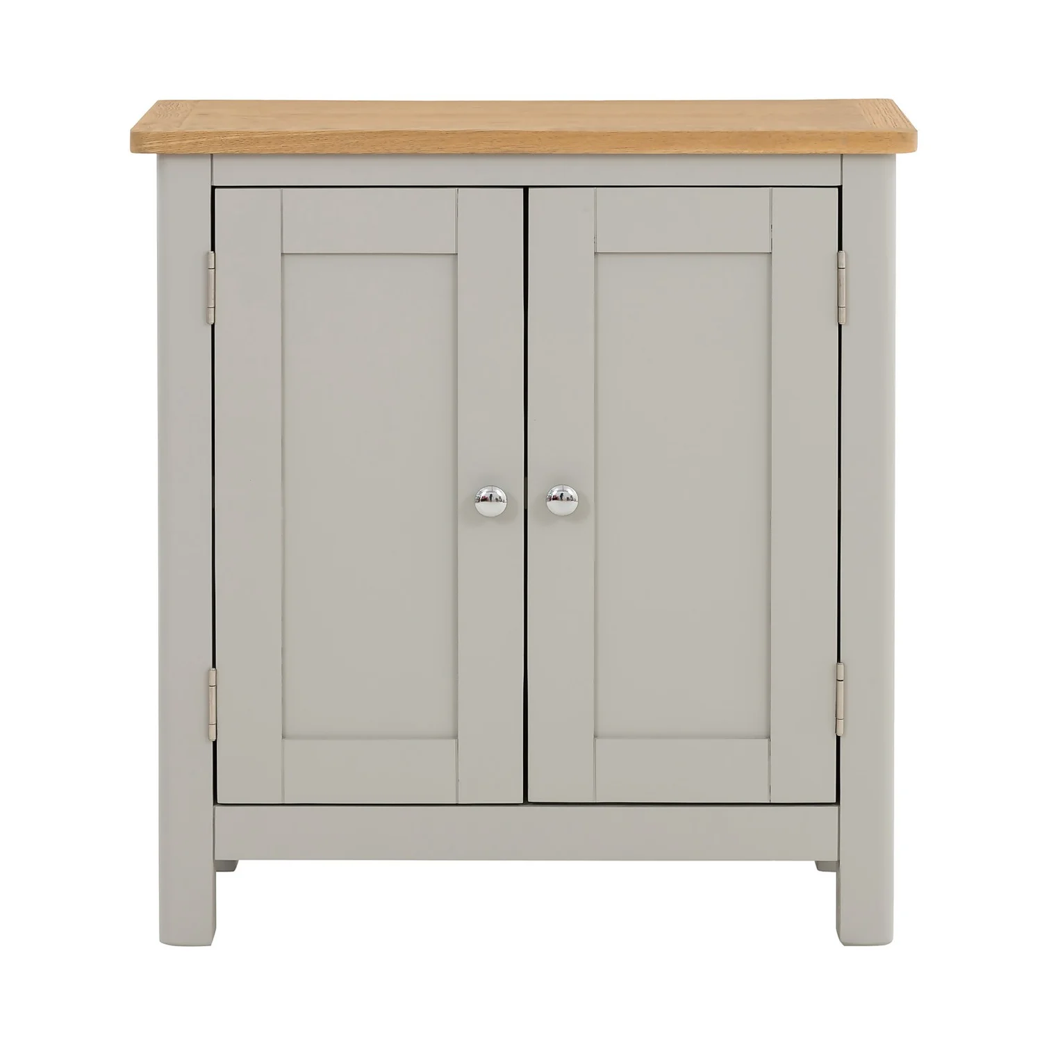 Norbury Petite Cabinet - Grey 5 Norbury Petite Cabinet - Grey - Image 5
