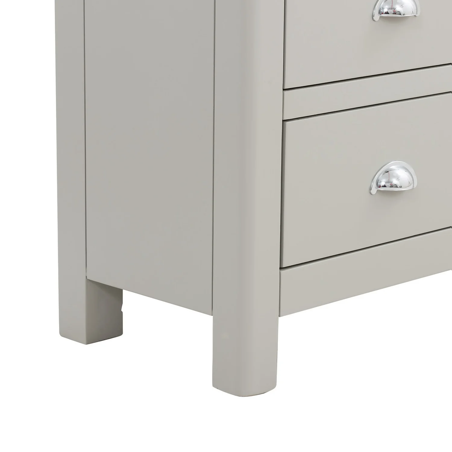 Norbury 5 Drawer Chest - Grey 9 Norbury 5 Drawer Chest - Grey - Image 9