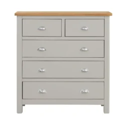 Norbury 5 Drawer Chest - Grey 12 Norbury 5 Drawer Chest - Grey -Cheap Deco Casa Store 12940860 3534873335632298