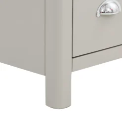 Norbury 2 Drawer Bedside Table - Grey -Cheap Deco Casa Store 12940865 1874873335496737