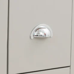 Norbury 2 Drawer Bedside Table - Grey -Cheap Deco Casa Store 12940865 1924873335421362