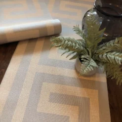 Belgravia Giorgio Beige Greek Key Wallpaper -Cheap Deco Casa Store 12954566 1674858551988545