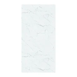 Plancs White Marble Self-Adhesive Vinyl Floor Tile - 5pc Pack Covers 0.93sqm -Cheap Deco Casa Store 12968592 1764930927398489