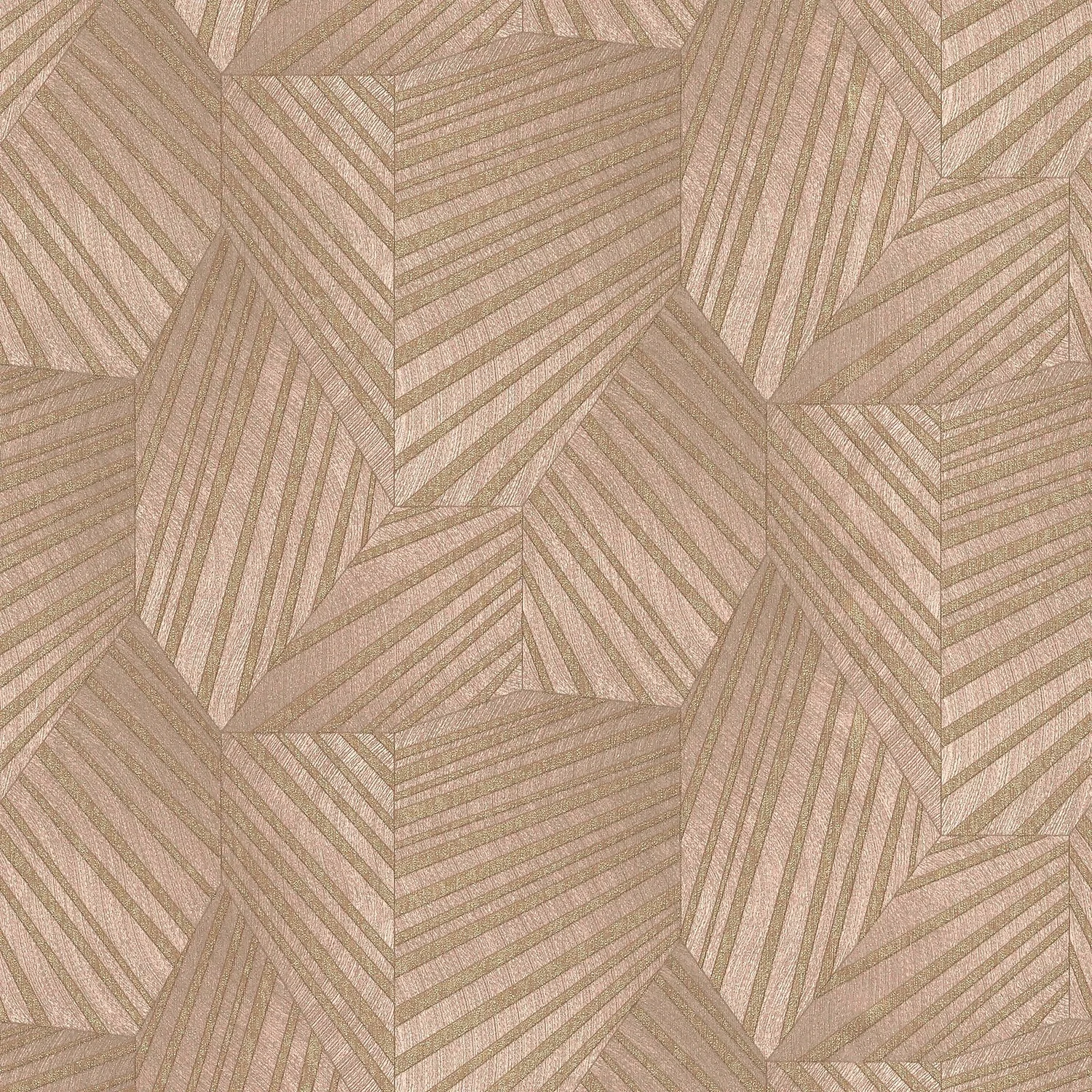 Elle Decoration Stripe Blush Pink Gold Wallpaper 1 Elle Decoration Stripe Blush Pink Gold Wallpaper