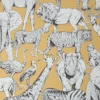 Superfresco Easy Jungle Animals Yellow Wallpaper