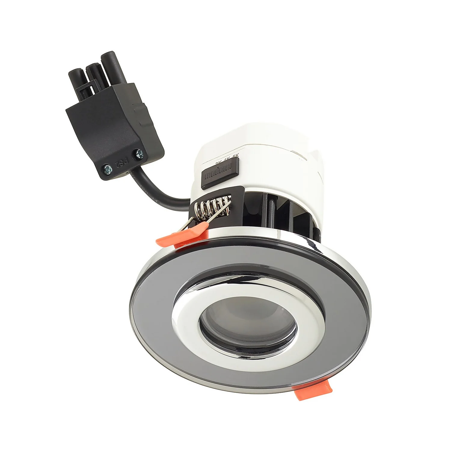 Bathstore Triotone Round Smoked Glass Downlight 3 Bathstore Triotone Round Smoked Glass Downlight - Image 3