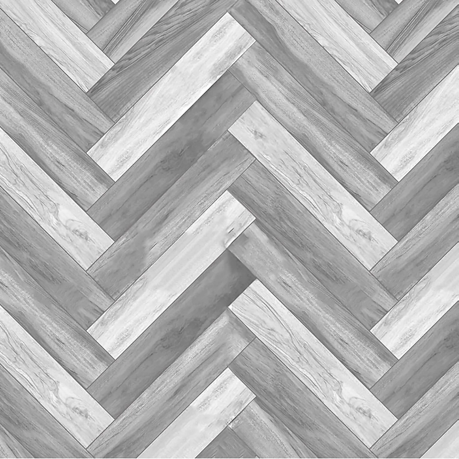 None Venice Grey Herringbone Vinyl Sheet Flooring 3x2m Roll 4 None Venice Grey Herringbone Vinyl Sheet Flooring 3x2m Roll - Image 4
