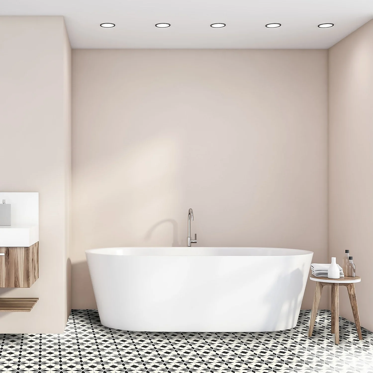 None Scottsdale White Vinyl Sheet Flooring - 3x2m Roll 3 None Scottsdale White Vinyl Sheet Flooring - 3x2m Roll - Image 3