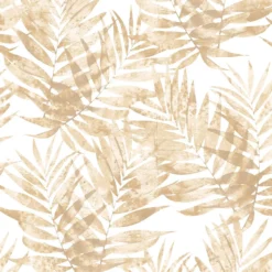 Organic Textures Speckled Palm Brown Wallpaper
