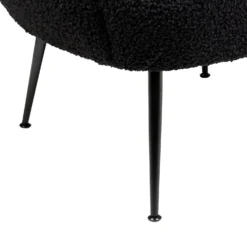 Tori Boucle Tub Chair - Black -Cheap Deco Casa Store 13130400 1734919264983581