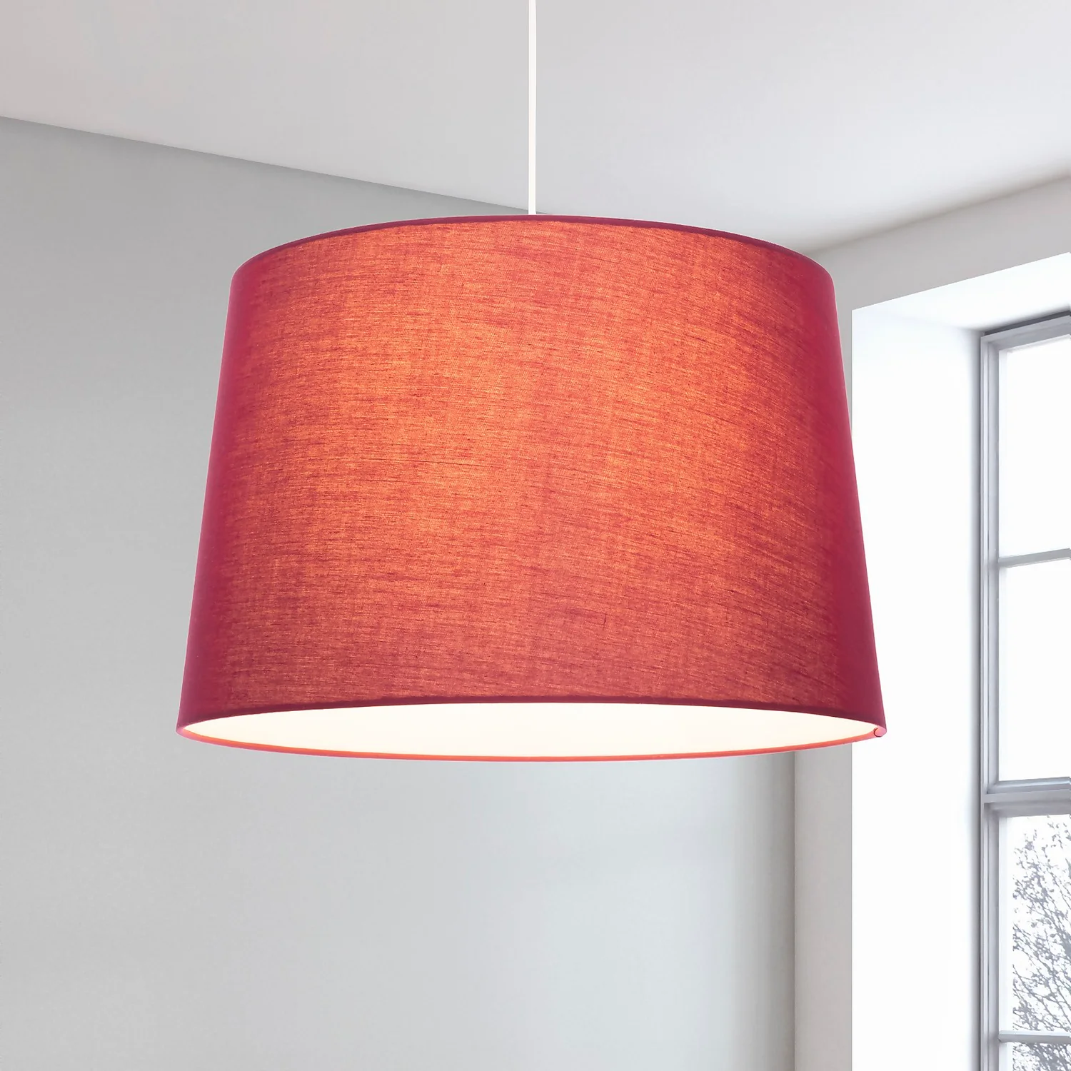 Clyde Plum Taper Shade - 40cm 1 Clyde Plum Taper Shade - 40cm