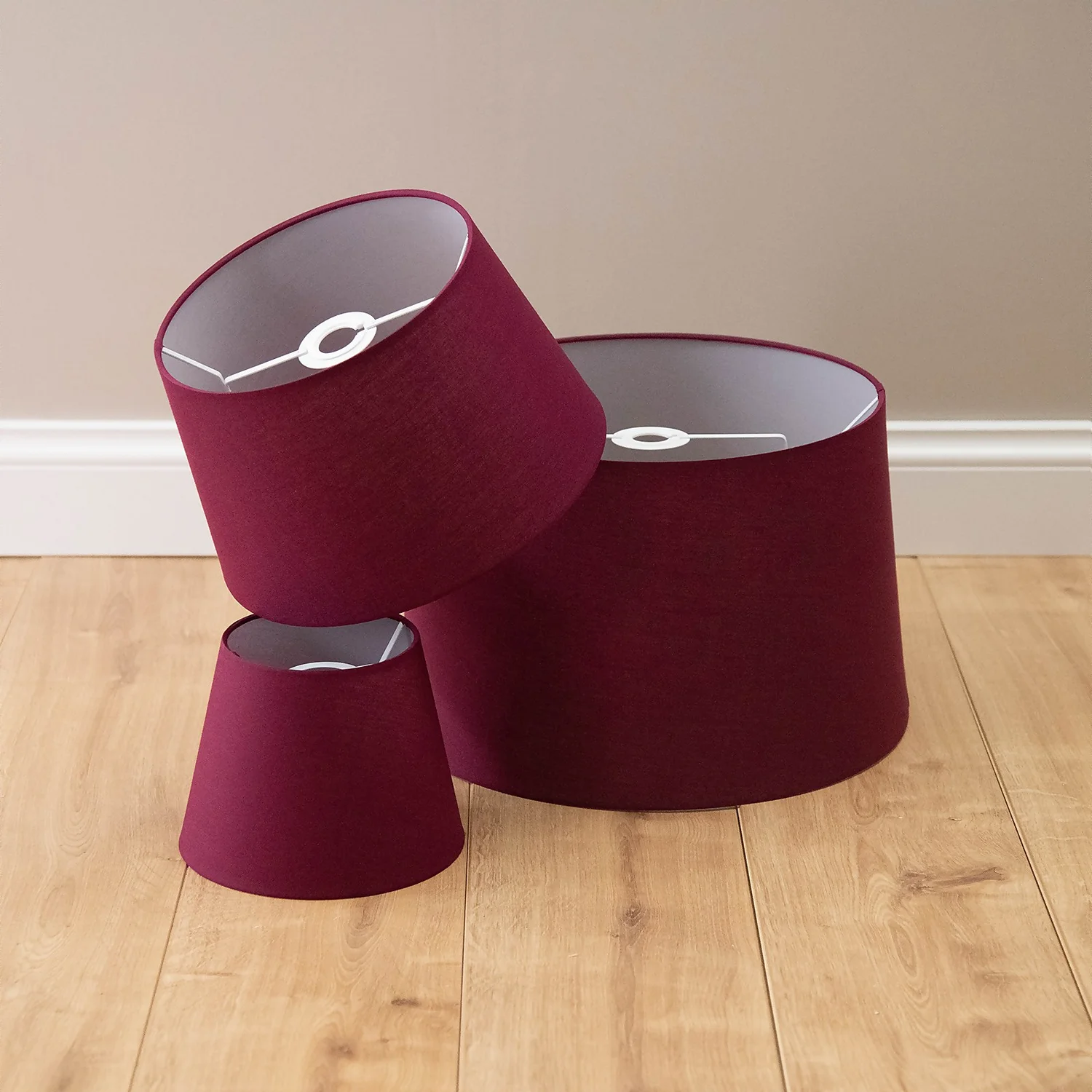 Clyde Plum Taper Shade - 40cm 6 Clyde Plum Taper Shade - 40cm - Image 6