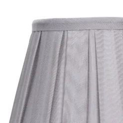 Raye Dove Pleated Taper Silk Shade - 20cm 10 Raye Dove Pleated Taper Silk Shade - 20cm -Cheap Deco Casa Store 13139384 1214900556520150