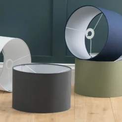 Clyde Sage Drum Shade - 30cm -Cheap Deco Casa Store 13139395 4194944147996594