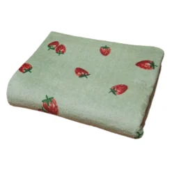 Printed Super Soft Throw - Strawberry Design - 125x150cm -Cheap Deco Casa Store 13163847 7464920483667599