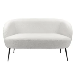 Tori Boucle Tub Sofa - White -Cheap Deco Casa Store 13168215 1574919264451171