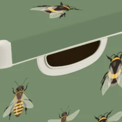 Curver Stockholm Bees Deco Storage Box - Green - 22L 8 Curver Stockholm Bees Deco Storage Box - Green - 22L -Cheap Deco Casa Store 13169626 5564898511804807