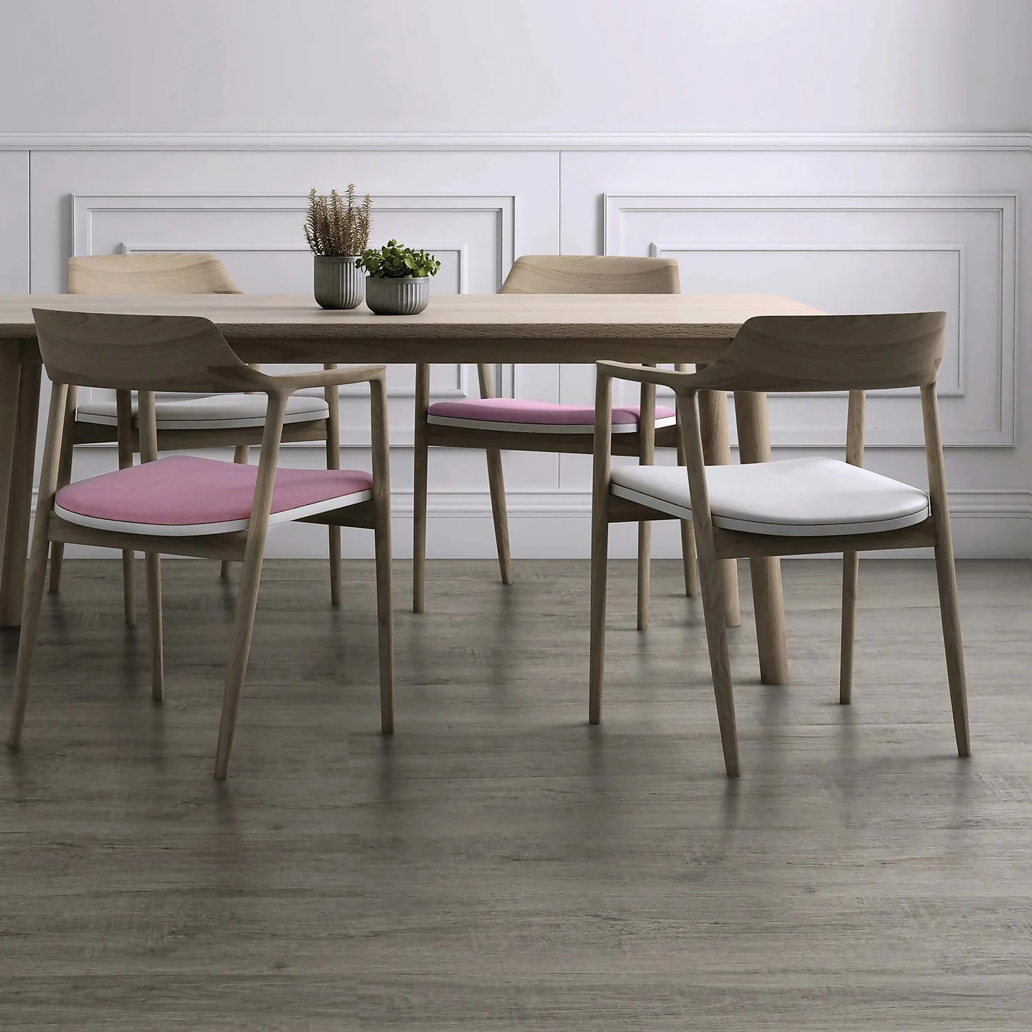 Kraus Rigid Core Luxury Vinyl Floor Tiles - Ashdown Grey 1 Kraus Rigid Core Luxury Vinyl Floor Tiles - Ashdown Grey