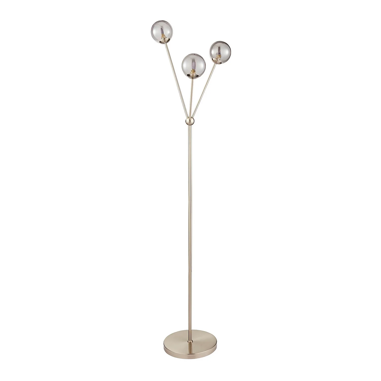 Orb 3 Light Floor Lamp - Nickel Smoke 3 Orb 3 Light Floor Lamp - Nickel Smoke - Image 3