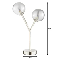 Orb 2 Light Table Lamp - Nickel Smoke 10 Orb 2 Light Table Lamp - Nickel Smoke -Cheap Deco Casa Store 13208328 1794909895331888