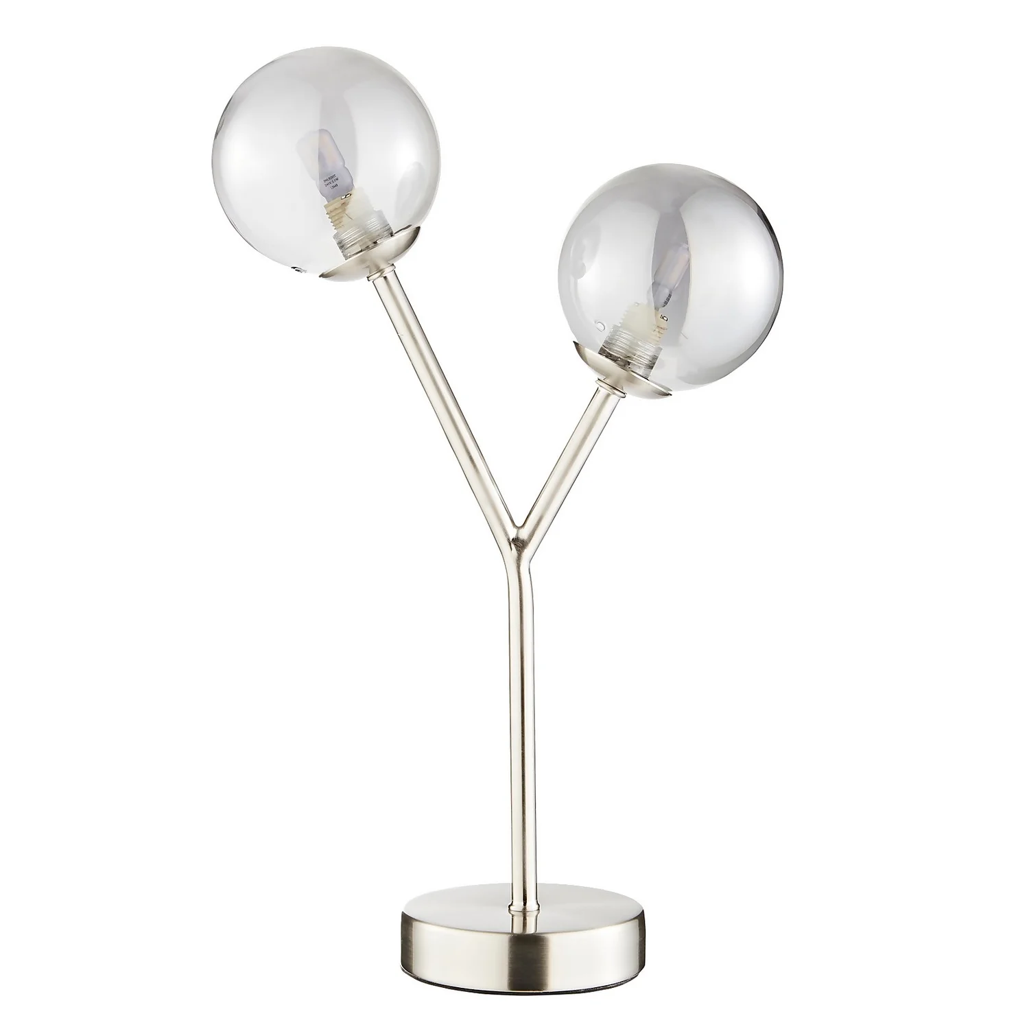 Orb 2 Light Table Lamp - Nickel Smoke 3 Orb 2 Light Table Lamp - Nickel Smoke - Image 3