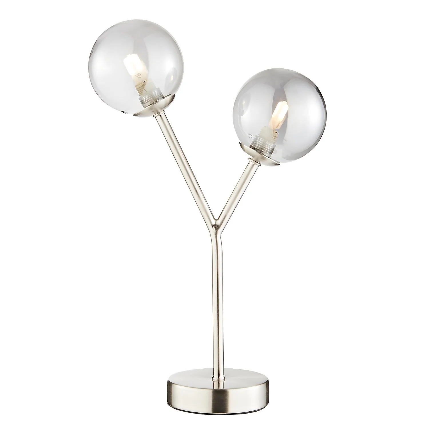 Orb 2 Light Table Lamp - Nickel Smoke 2 Orb 2 Light Table Lamp - Nickel Smoke - Image 2