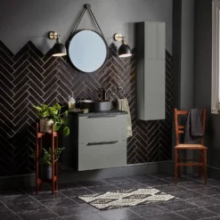 House Beautiful Aurelia Liquorice Ceramic Wall Tile 75 X 300mm - 0.5sqm Pack 10 House Beautiful Aurelia Liquorice Ceramic Wall Tile 75 X 300mm - 0.5sqm Pack -Cheap Deco Casa Store 13220563 9214909608085671