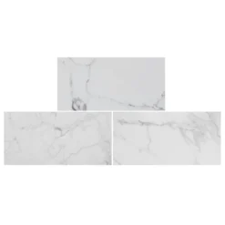 Calacatta Gloss Marble Effect Porcelain Wall & Floor Tile 315 X 615mm - 1.16sqm Pack -Cheap Deco Casa Store 13220575 1964916611994991