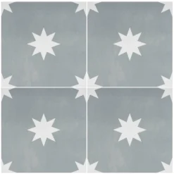 Country Living Starry Skies Chalk Grey Porcelain Wall & Floor Tile 200 X 200mm - 0.52sqm Pack 7 Country Living Starry Skies Chalk Grey Porcelain Wall & Floor Tile 200 X 200mm - 0.52sqm Pack -Cheap Deco Casa Store 13220587 1904915124800662