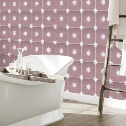 Country Living Starry Skies Peony Blush Porcelain Wall & Floor Tile 200 X 200mm - 0.52sqm Pack