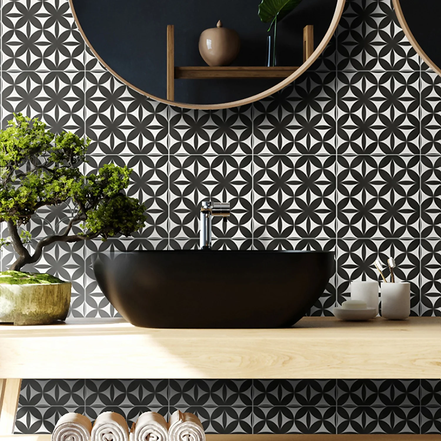 Fiore Eclipse Grey Porcelain Wall & Floor Tile 200 X 200mm - 0.52sqm Pack 1 Fiore Eclipse Grey Porcelain Wall & Floor Tile 200 X 200mm - 0.52sqm Pack