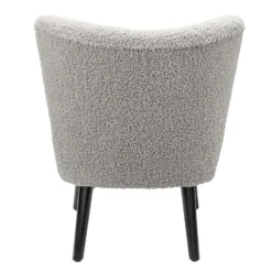Sean Boucle Occasional Chair - Grey 10 Sean Boucle Occasional Chair - Grey -Cheap Deco Casa Store 13222760 1924920057680043