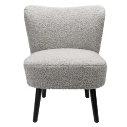 Sean Boucle Occasional Chair - Grey 9 Sean Boucle Occasional Chair - Grey -Cheap Deco Casa Store 13222760 9194920057636336