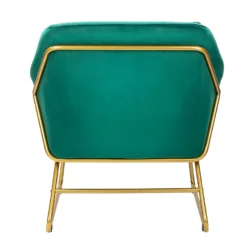 Evelyn Metal Frame Chair - Emerald -Cheap Deco Casa Store 13222772 2134932955599840