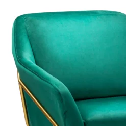 Evelyn Metal Frame Chair - Emerald -Cheap Deco Casa Store 13222772 6214932955638897
