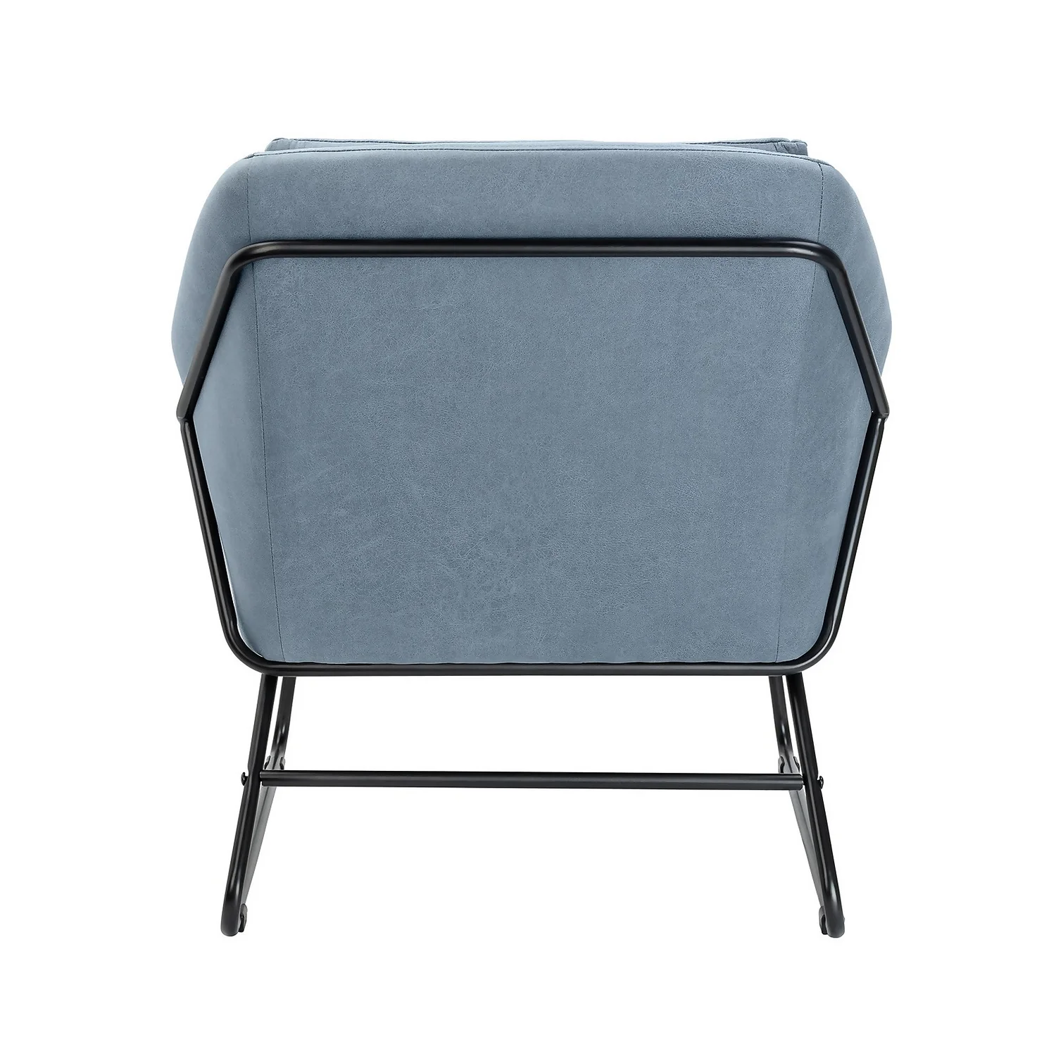 Evelyn Metal Frame Chair - Denim Blue 4 Evelyn Metal Frame Chair - Denim Blue - Image 4