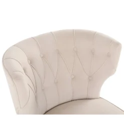 Sadie Velvet Accent Chair - Ivory 13 Sadie Velvet Accent Chair - Ivory -Cheap Deco Casa Store 13223762 3894927512142902