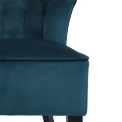 Sadie Velvet Accent Chair - Aegean Blue -Cheap Deco Casa Store 13223769 1154958840749257