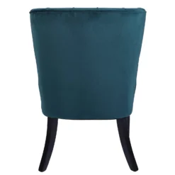 Sadie Velvet Accent Chair - Aegean Blue -Cheap Deco Casa Store 13223769 1564958840691306