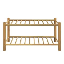 Living Elements 2 Tier Bamboo Shoe Rack 6 Living Elements 2 Tier Bamboo Shoe Rack -Cheap Deco Casa Store 13231129 6074929069075159