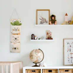 Kids 3 Pocket Hanging Organiser - Polar Bear -Cheap Deco Casa Store 13277677 1844946440384290