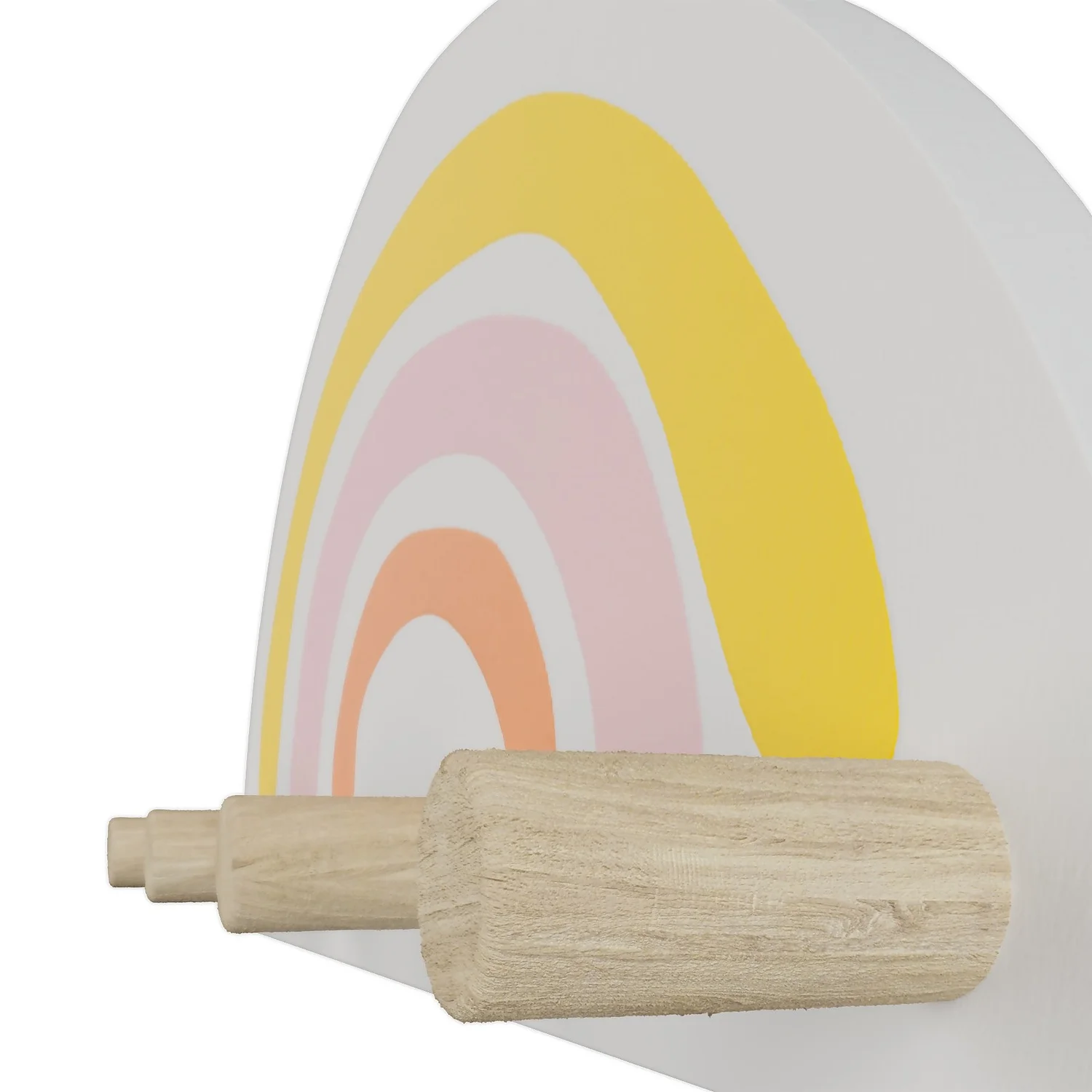 Kids Rainbow Shelf With Hooks 5 Kids Rainbow Shelf With Hooks - Image 5