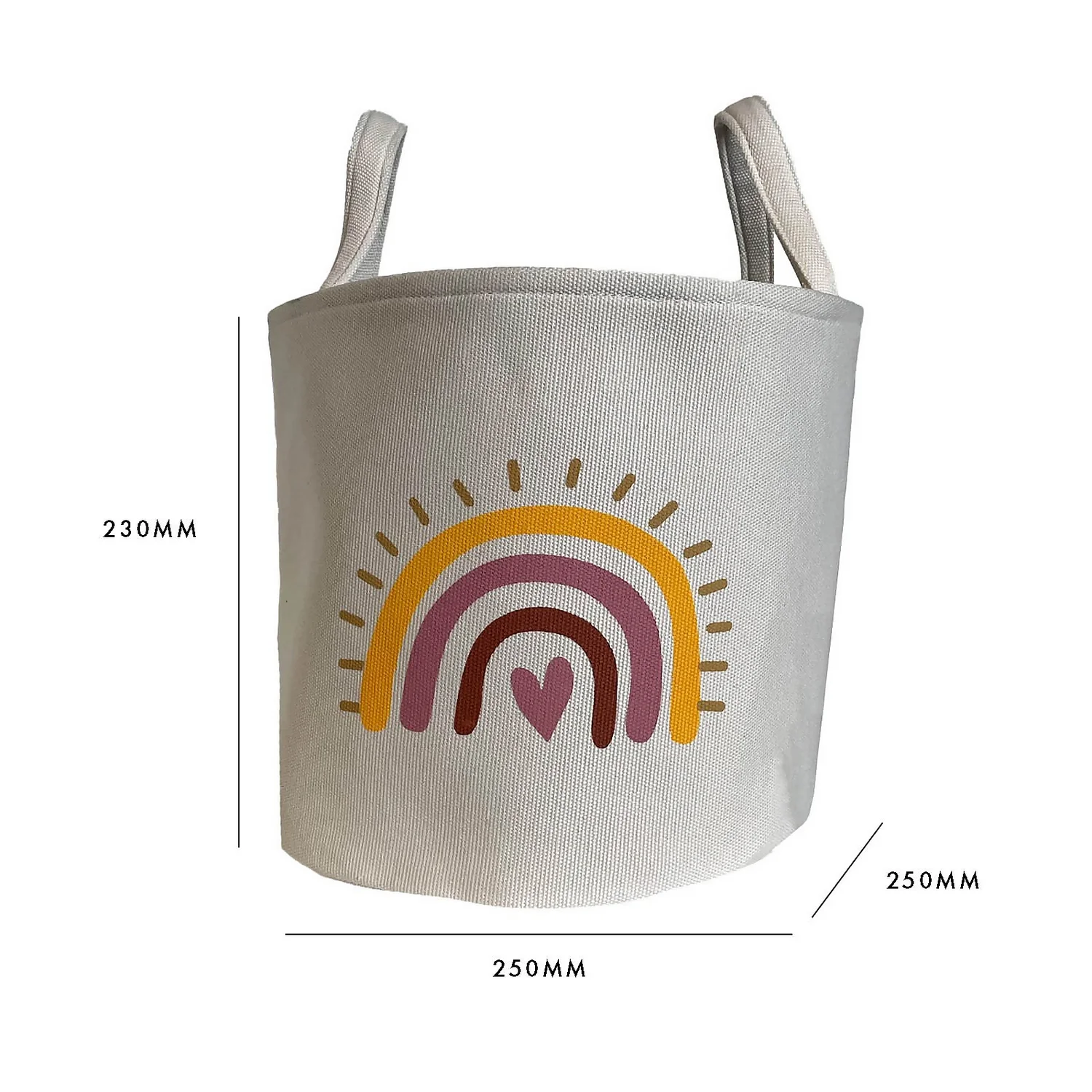 Flexi Storage Kids Small Storage Basket Rainbow 4 Flexi Storage Kids Small Storage Basket Rainbow - Image 4