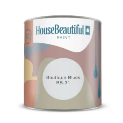 House Beautiful Durable Matt Emulsion Multi-Surface Paint Boutique Blues BB.31 Tester - 125ml -Cheap Deco Casa Store 13419396 1914940991754266