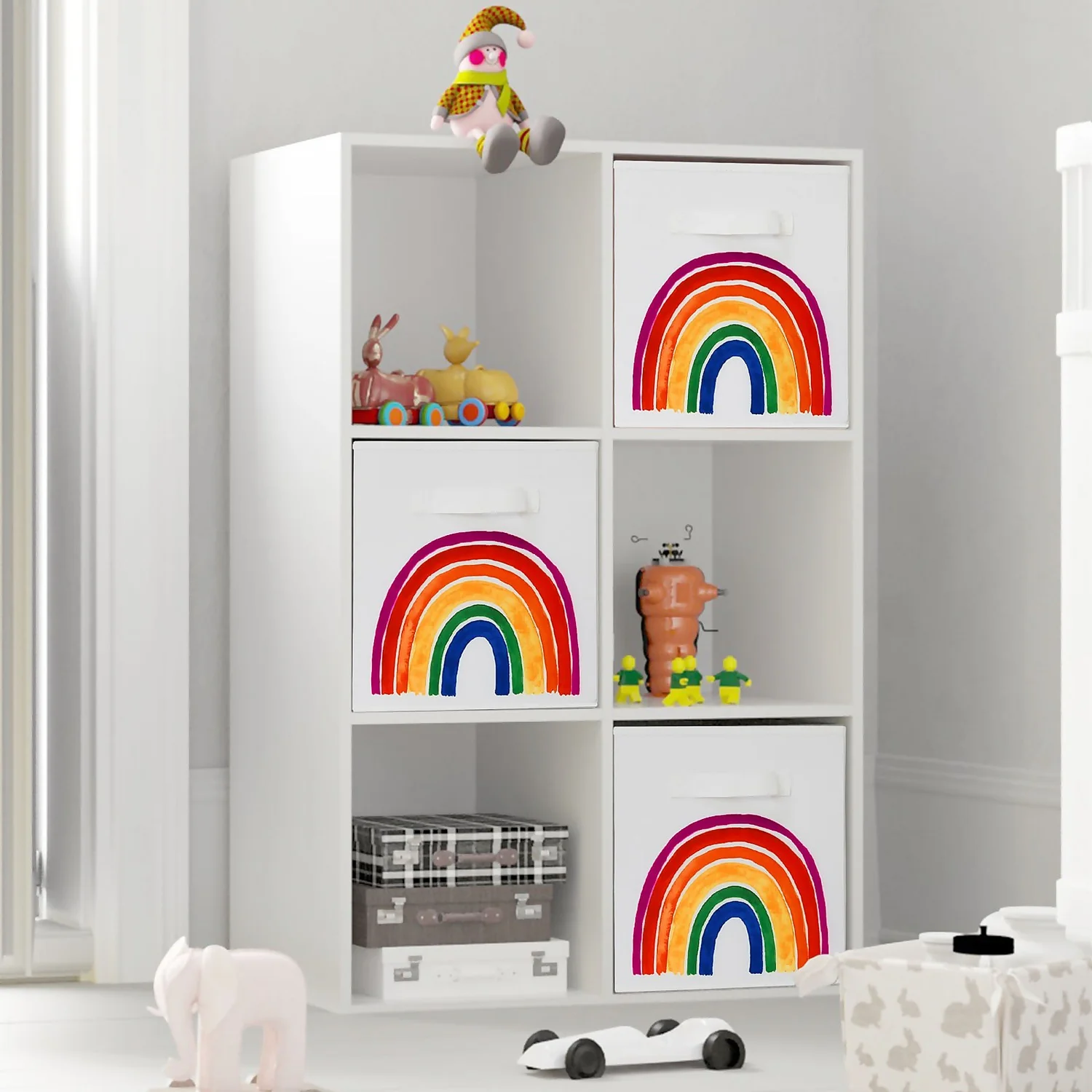 Living Elements Compact Cube Fabric Insert - Charity Rainbow 2 Living Elements Compact Cube Fabric Insert - Charity Rainbow - Image 2