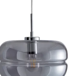 Fleur Glass Pendant - Smoke -Cheap Deco Casa Store 13453788 1504915323606309